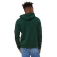thumbnail image 3 of Bella + Lienzo - Sudadera de polar de polialgodón con capucha unisex (Verde Bosque), 3 of 3