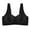 Black, variant on Endives Women's Bras Summer Thin Jelly Strip Underwear Small Chest Gathered Without Ring Sports Yoga Vest Soft Support Bra