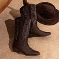 thumbnail image 2 of BURUDANI Women's Western Cowboy Mid-Calf Boots, 2 of 5