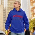 thumbnail image 4 of Bad To The Block Muscle Car Sweatshirt Street Racer American RT V8 Octane Power Perfomance Racing Coupe Hoodie, 4 of 7