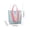 Light Blue, variant on Nylon Tote Bag, Large Capacity Lightweight Shoulder Bag, Waterproof Reusable Shopping Tote for Women, Casual Handbag for Work, Travel, Grocery, and Daily Use