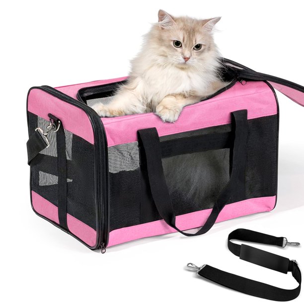 Transportín para mascotas aprobado por Conlun Airline para gatos y perros de hasta 7 kg