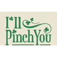 thumbnail image 2 of I'll Pinch You St. Patrick's Day Adult Natural Crew Neck Short Sleeve Tee-Large, 2 of 4