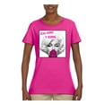 thumbnail image 2 of Marilyn Monroe Being Normal is Boring | Womens Famous People Graphic T-Shirt, Fuschia, Small, 2 of 4