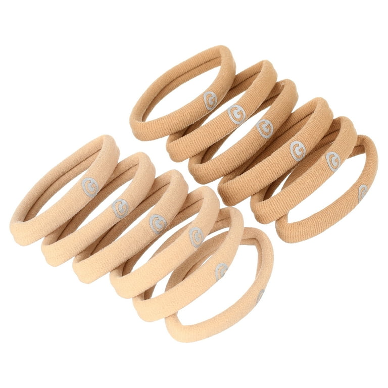 Gimme Hair Bands 12pk Blonde Medium Hold Flexible Elasticity