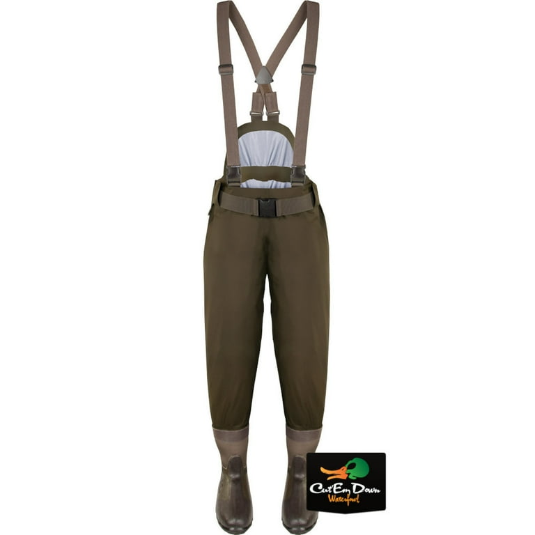 Waist high waders with boots cheap
