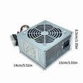 thumbnail image 5 of Power Supply 200W/250W/300W/350W 300SD 200SD for Gamers PC Power Module with Reliabled Voltages Output, 5 of 15