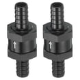 thumbnail image 1 of 2Pcs 10mm (3/8") Válvula de Comprobación de Combustible, Válvula de Comprobación de Manguera de Un Solo Sentido, Negra, 1 of 6