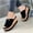 Black, variant on Dvkptbk Wedges for Women Casual Espadrille Slide On Platform Sandals Comfort Open Toe Flatform Sandal Shoes - Summer