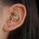 thumbnail image 2 of Pendientes Creativos De Gancho Sobre Orugas Para Mujer, Pendientes De Tuerca De Cristal Para Mujer, Pendientes Envolventes De Zirconia Cúbica 6 Uds Guardurnaity AP005514-00, 2 of 6