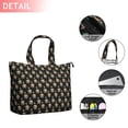 thumbnail image 2 of Black Bigfoot and Tree Pattern Travel Tote Bags for Women Carry On,Large Weekender Bags for Women Travel,Multi Functional Duffle Bag for Work,Shopping,Sports, 2 of 5