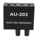 thumbnail image 1 of Distribuidor Mixto De Audio, 2 Entradas, 2 Salidas, Conector De 3,5 Mm, Buena Disipación De Calor, Mezclador Estéreo, Distribuidor De Audio Para Receptor AV, 1 of 7