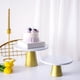 thumbnail image 5 of Soporte para tartas, plato para dulces de postre, plato para exhibición de postres, soporte para tartas para celebraciones Blanco S, 5 of 6