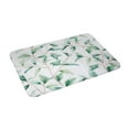 thumbnail image 2 of Green Bathroom Rug Green Bath Mat Leaf Bathroom Rug Leaf Bath Mat Tropical Bath Mat Tropical Bathroom Rugs 16" X 24", 2 of 8