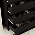 thumbnail image 2 of Oxylife Modern 12-Drawer Dresser with Large Storage, Side Cabinet for Bedroom/Living Room, Black, 2 of 10