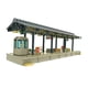thumbnail image 5 of Maqueta a escala una estación de tren, diorama, decoración para de arena, decoración para maquetas arquitectónicas y paisajes ferroviarios, 5 of 7