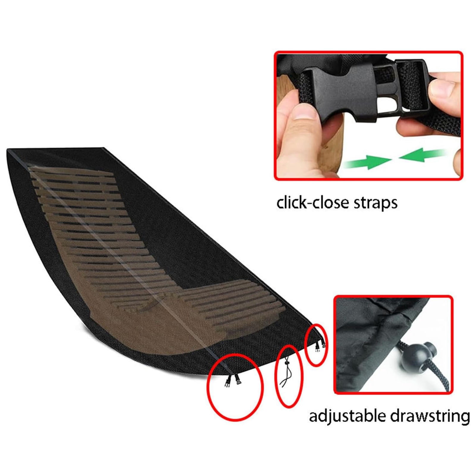 Bfogop Chair Cover Waterproof UV Resistant Outdoor Bench Swimming Pool Loungers Sofa Cover Lawn Patio Furniture Covers Heavy Duty Outdoor Furniture Covers 61x26 Inch