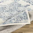 thumbnail image 4 of Livabliss Roma Vintage Medallion Area Rug,7'10" x 10',Blue, 4 of 6