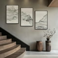 thumbnail image 4 of Neutral Singg Wall Art for Living Room, 3 Piece Modern Canvas Prints Paintings Artwork for Walls-Tan Beige Brown Minimalist Pictures for Living Room Hallway Bedroom Wall Decor, 4 of 6