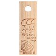 thumbnail image 2 of Wooden Fishhook Ruler Fishing Fishhook Gauge Lightweight Compact Fish Hook Measuring Contrast Ruler, 2 of 5