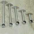thumbnail image 3 of tredstone 2x Stainless Steel Wardrobe Pipe Lever Bracket Closet Rod Holder 400mm, 3 of 9
