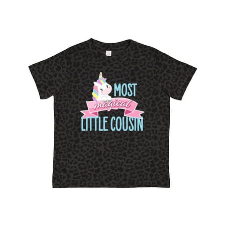

Inktastic Most Magical Little Cousin- Cute Unicorn Gift Toddler Toddler Girl T-Shirt