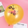 thumbnail image 3 of unbranded 10pcs 12 Inches Excavator Construction Vehicle Printing Balloons Set Birthday Party Supplies Latex Balloons Party Decoration Without Ribbon(Golden), 3 of 8