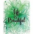 thumbnail image 3 of Gango Home Decor Modern Dream Laugh Love & Life is Beautiful by Amy Frazer (Ready to Hang); Two 11x14in Black Framed Prints, 3 of 5