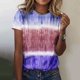 thumbnail image 1 of Pntutb Moda Mujer Causal Cuello Redondo Blusa Estampada Manga Corta Camiseta Verano tops Pntutb Pntutb-2722, 1 of 5