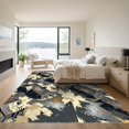 thumbnail image 3 of ODIKA 5'x7' Machine Washable Non-Slip Area Rug, Rustic Cabin Gray High Traffic Rug, Gray, 935961, 3 of 7
