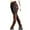 Coffee, variant on Women's Slim Rivets Side Patchwork High Waist Stretchy Pencil PantsWine XL