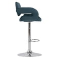 thumbnail image 4 of Home Square Adjustable Tufted Fabric Barstool in Dark Blue - Set of 4, 4 of 10