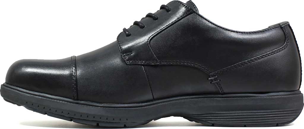 Men's Nunn Bush Melvin St. Cap Toe Derby Shoe Black Leather 8 M - image 3 of 7
