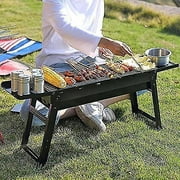 Portable Folding Charcoal Barbecue Desk Tabletop