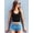 Black, variant on Hanging Neck Shockproof Running Fitness Yoga Vest Women Slim Quick Dry Tight Back Sports Underwear