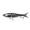 Chrome Black Back, variant on 6th Sense Speed Draw 5.5 in Jointed Slow Sinking Swimbait Bass Fishing Lure with Natural Swimming Action