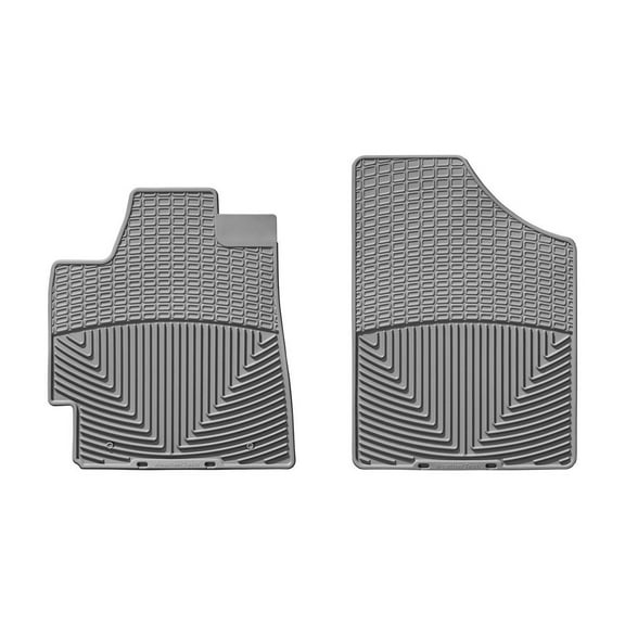 WeatherTech All-Weather Floor Mats compatible with 2008-2013 Toyota Highlander - 1st Row (Driver & Passenger), Grey
