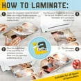 thumbnail image 6 of Thermal Laminating Pouches, 9 x 11.5 Inches, 5 Mil Thick, 20 Pack, Suited for Letter Size Laminating Sheets 8.5 x 11, 6 of 8