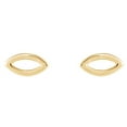 thumbnail image 2 of AFFY 14K Yellow Gold Plated 925 Sterling Silver Minimalist Danity Geometric Stud Earrings, 2 of 2