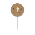 thumbnail image 1 of China Sports Table Tennis Smash Toothpick Flags Round Labels Party Decoration, 1 of 3