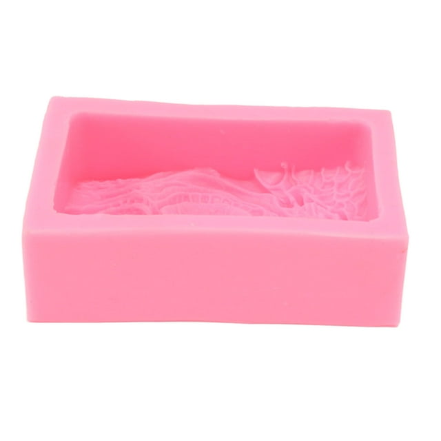 Molde decorativo de silicona suave para hornear pasteles, chocolate, arcilla y jabón, tipo 2