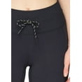 thumbnail image 3 of Avalanche Women's Jogger Style Drawstring Waist Legging With Pockets, 3 of 6