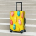 thumbnail image 6 of Honeii Easter eggs (2) Elastic Luggage Cover, featuring double-sided printing, is the ideal companion for travel, business trips, and daily use(not included suitcase )-Medium, 6 of 7