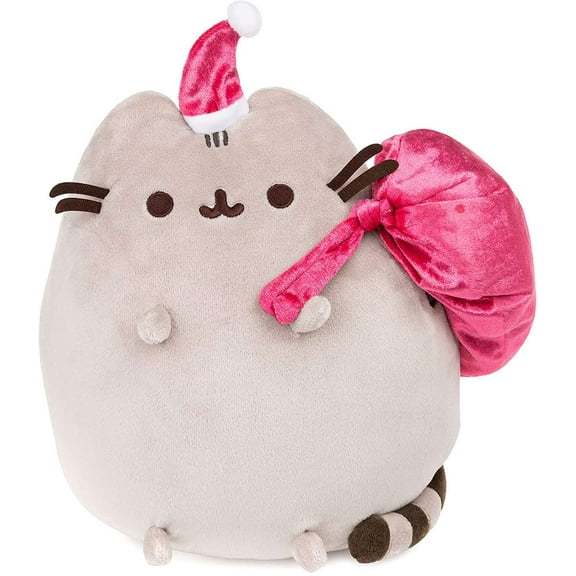 GUND: Santa Claws Pusheen Holiday Plush Stuffed Animal Cat 9.5”