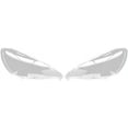 thumbnail image 5 of CHUANK Compatible For Honda Fit 2011 2012 2013 Car Headlight Shell Lamp Shade Transparent Lens Cover Headlight Cover (Left and Right), 5 of 5