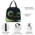 thumbnail image 4 of Disketp Cute Big-Eyed Black Cat Bolsa Térmica para Almuerzo para Hombre y Mujer, Ideal para Trabajo, Senderismo y Picnic, 4 of 8