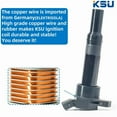 thumbnail image 6 of Pre-Owned KSU Ignition Coil, Compatible w/ Select Hyundai & Kia Models (4 Pack), 6 of 9