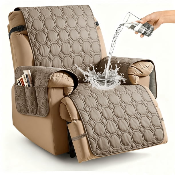 Funda para Sillón Reclinable XINEAGE Impermeable Antideslizante 77 cm