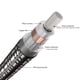 thumbnail image 2 of Cable coaxial Preffair OFC, cobre plateado, BNC, 50 ohmios, 1,5 m, 2 of 7