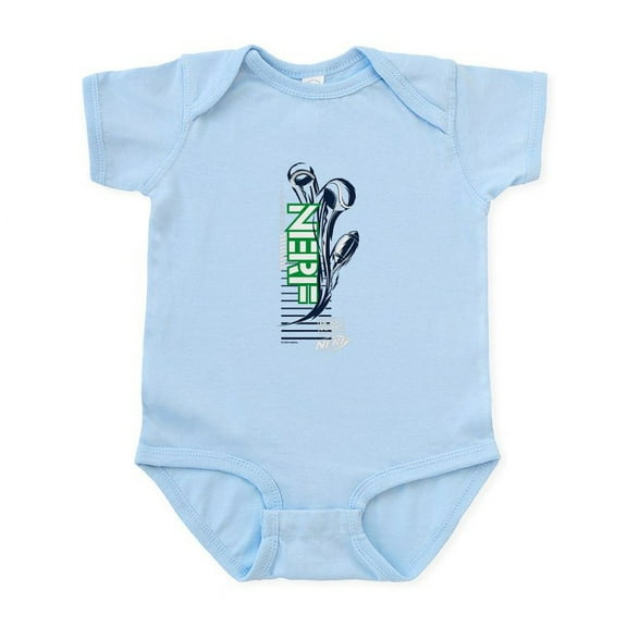 CafePress - Nerf Game On Body Suit - Baby Light Bodysuit, Size Newborn - 24 Months